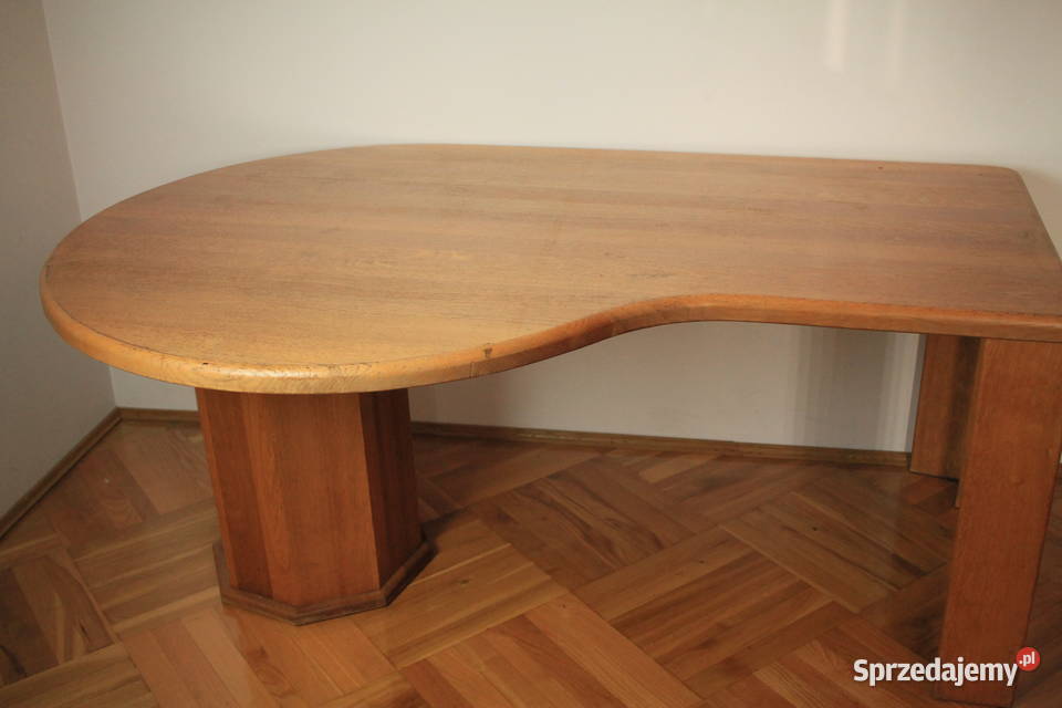 Duże biurko lity dąb do pracownipokoju dziecka Stoły, krzesła, biurka Pszczyna sprzedam