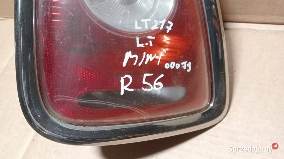 MINI COOPER R56 LAMPA TYŁ LEWA Zbierkowo sprzedam