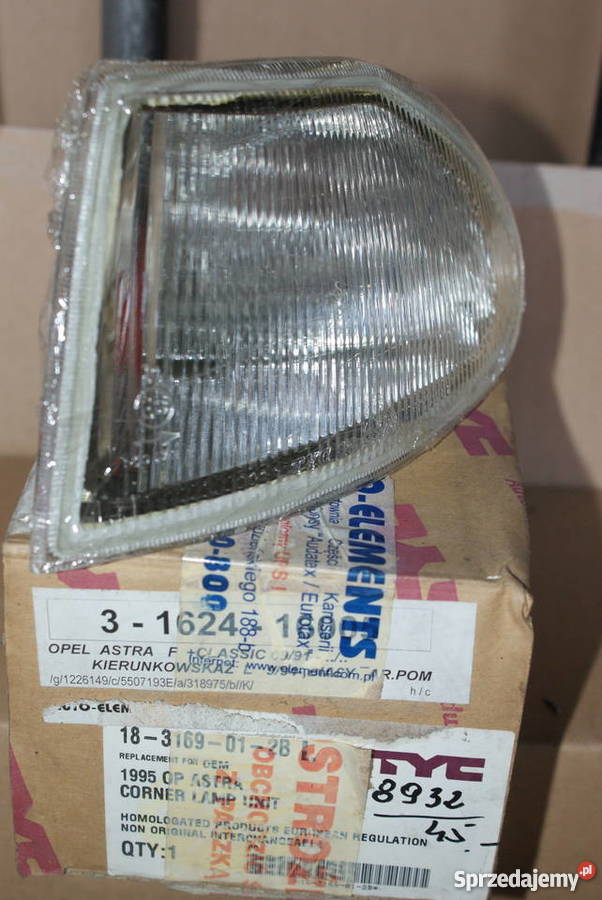 MIGACZ KIERUNEK LEWY BIAŁY ASTRA F