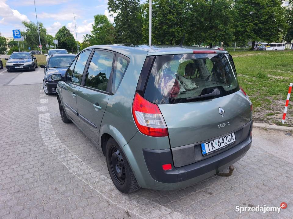 Renault scenic 2 2006r 16 benzynaGaz Scenic Kielce