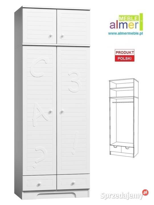 SCHOOL MDF N9N szafa dziecięca 80x53 w227 Lubartów