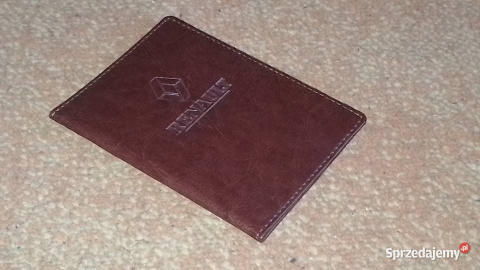 Etui okładka na dokumenty samochodowe Renault mazowieckie Wyszków