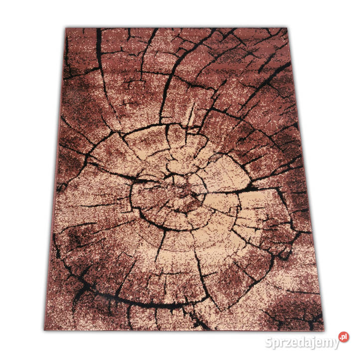 Dywan Alfa PIEŃ CIEMNY różne wymiary brąz beż Białystok