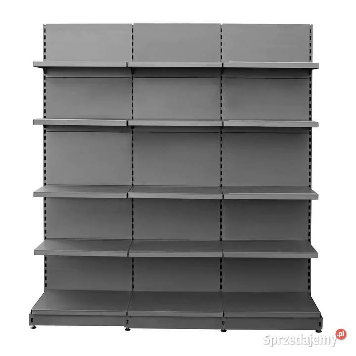Regał sklepowy ABM przyścienny METALOWY 210x192 Chmielów