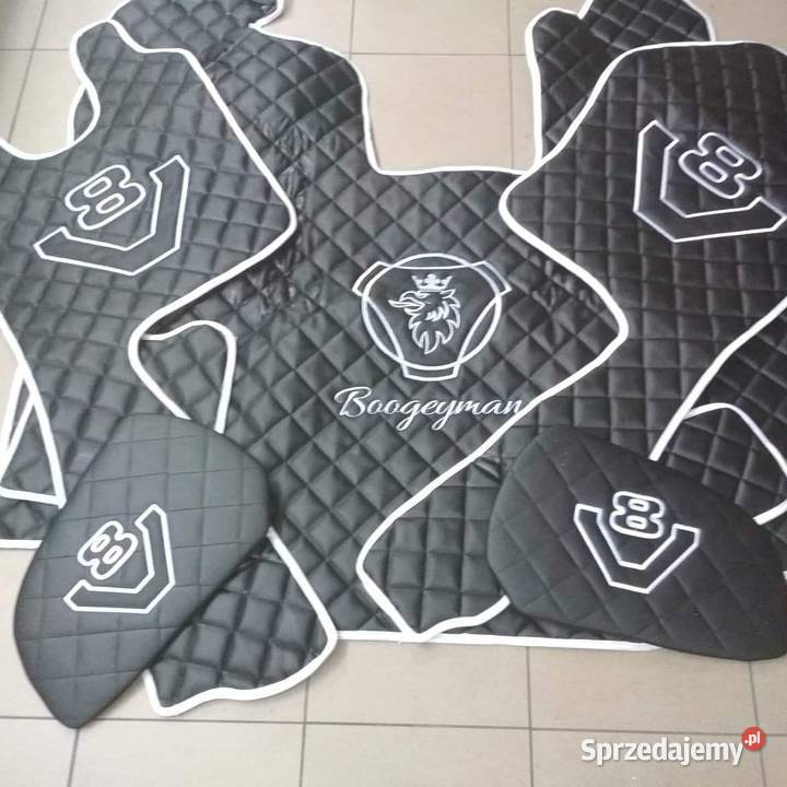 scania dywaniki pikowane eko skóra tir podłoga Łosice