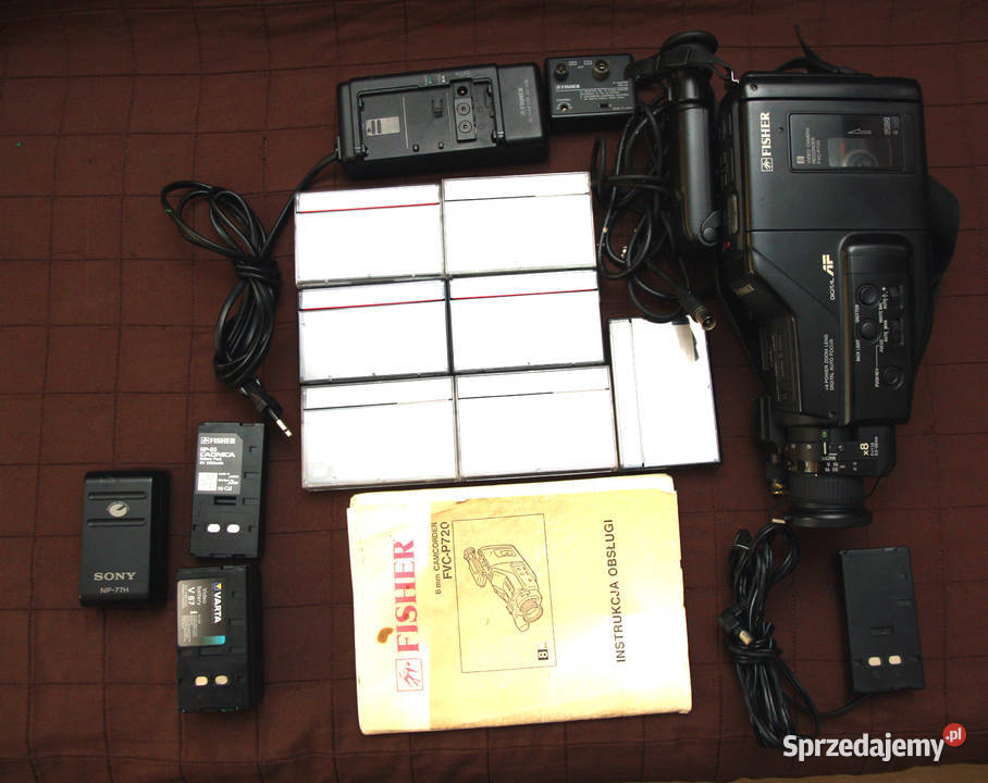 Kamera Video 8 akcesoriami Sosnowiec