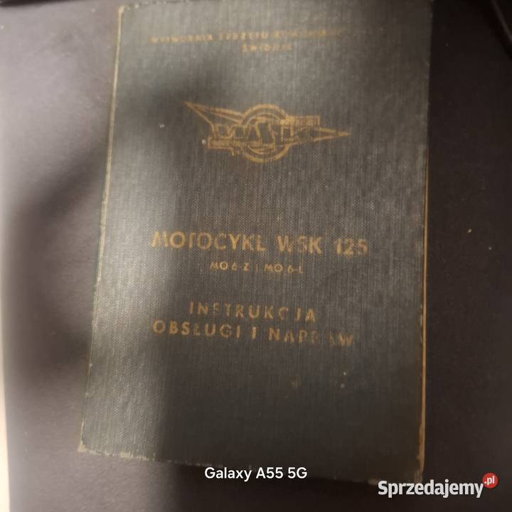 Wsk ksiazka obsługi i napraw Wałbrzych sprzedam