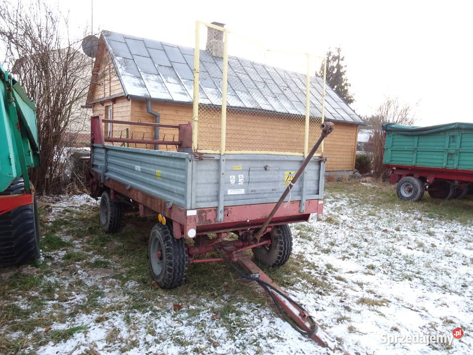 Rozrzutnik Obornika Cynkomet 4 Ton nieuszkodzony
