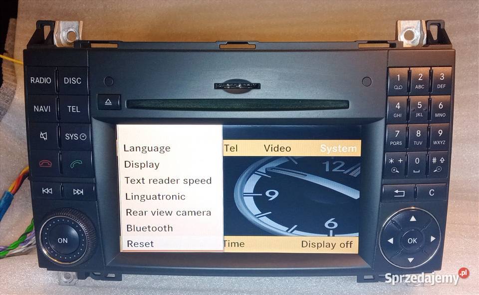 Radio Nawigacja Comand Ntg 25 Mercedes W245 W169 Fabryczne Elektronika Konin sprzedam