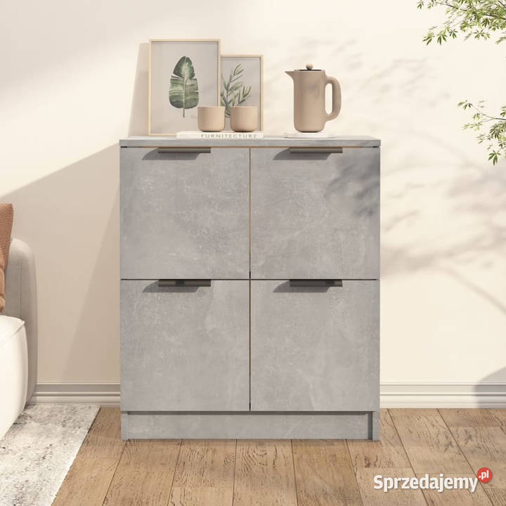 Szafka szarość betonu 60x30x70 materiał Pozostałe Warszawa