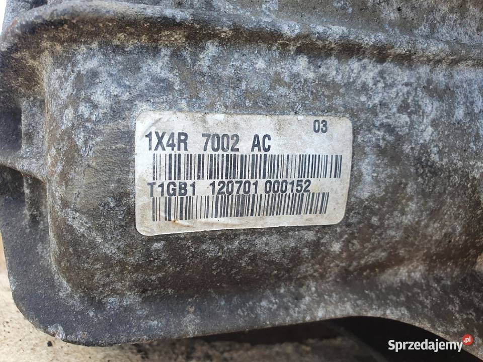 Jaguar XType 30 V6 SKRZYNIA BIEGÓW 1X4R7002AC lubelskie Rudka