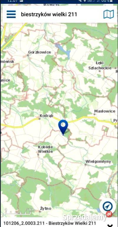 Działka budowlana stawie Biestrzyków Wielki sprzedam