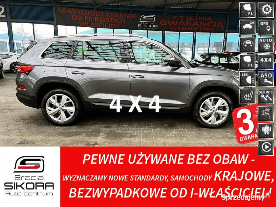 koda Kodiaq 4x4 20 TSI SKÓRALed MATRIXACC Mysłowice