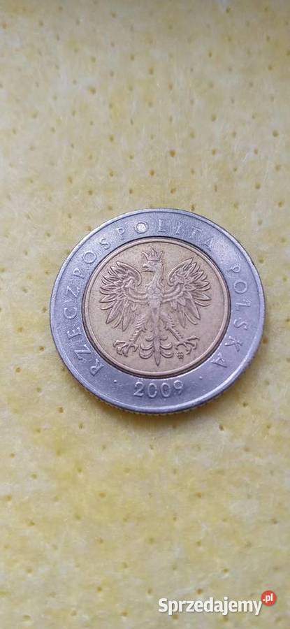 Moneta 5zl2009 Skoczów