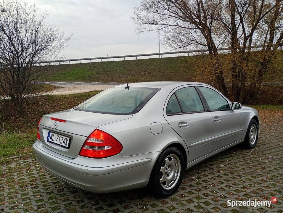 Mercedes Eklasa super stan 26 v6 w211 mazowieckie Piaseczno