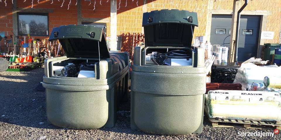 ZBIORNIKI DWUPŁASZCZOWE FIRMY FORTIS 2000L I