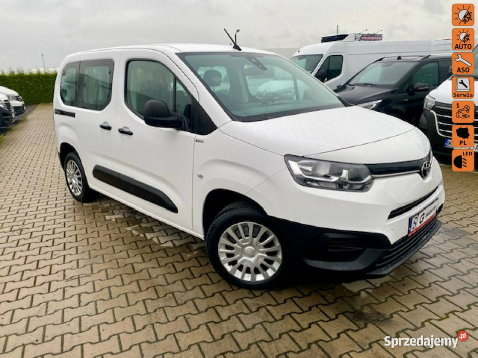 Toyota Proace City Verso SALON 5 OSÓB relingi dachowe Leszno