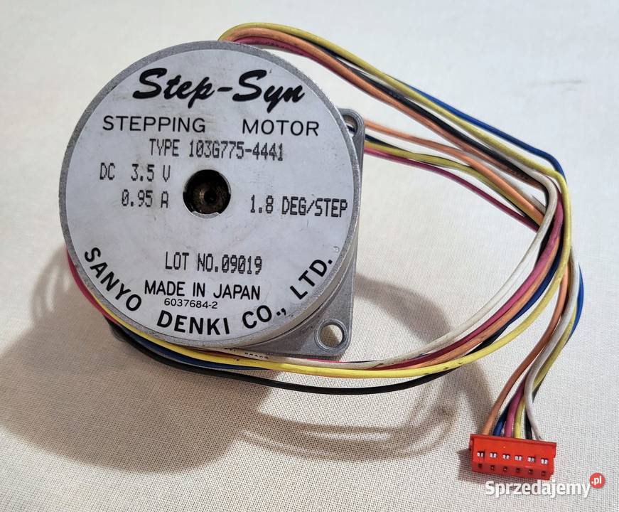 Silnik krokowy Sanyo Denki Co Step Syn Pozostałe lubelskie Włodawa sprzedam