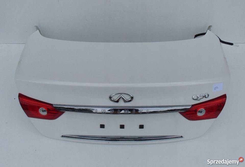 LISTWA CHROM NA KLAPĘ BAGAŻNIKA INFINITI Q50 wielkopolskie