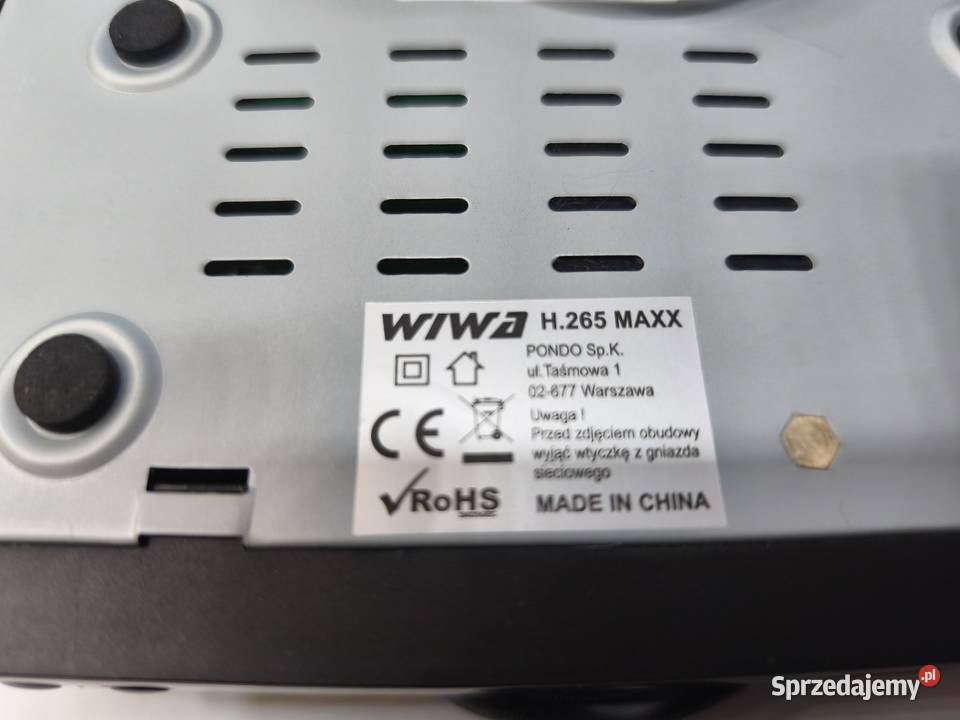 Sprzedam dekoder Wiwa H265 MAXX HDMI