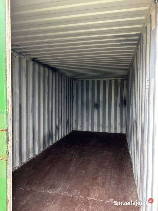 Kontener morski 20DV 6M transport Gorzów Wielkopolski