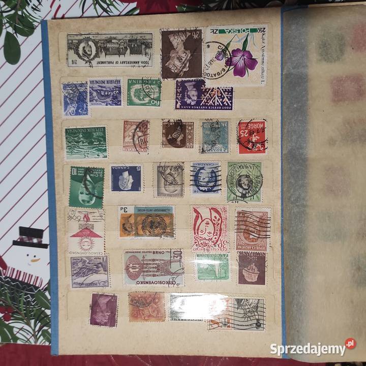 znaczki pocztowe klasery z prlu 1964r świętokrzyskie Jędrzejów