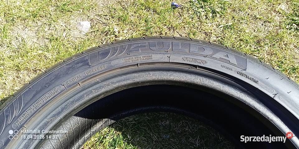 Opony letnie Fulda 2254517 657 mm bieżnika 4 225 Samochodowe mazowieckie Pilawa