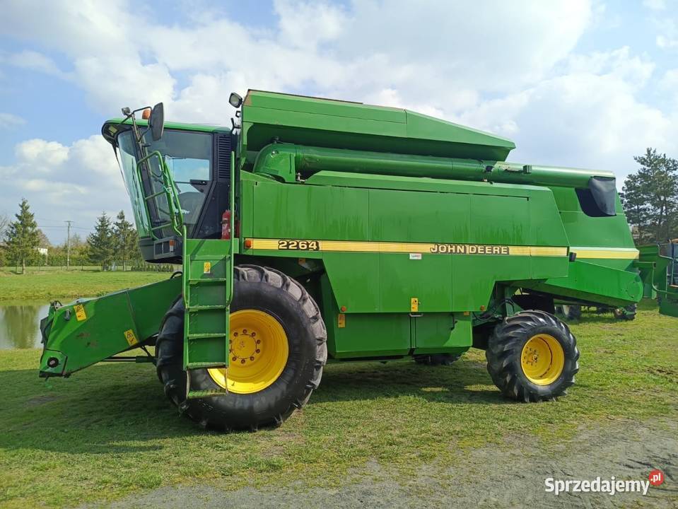 Kombajn John Deere 2264 98 r Heder 6 m z wózkiem pomorskie