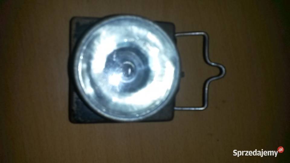 Stara Niemiecka metalowa latarka sygnalizacyjna wielkopolskie Poznań