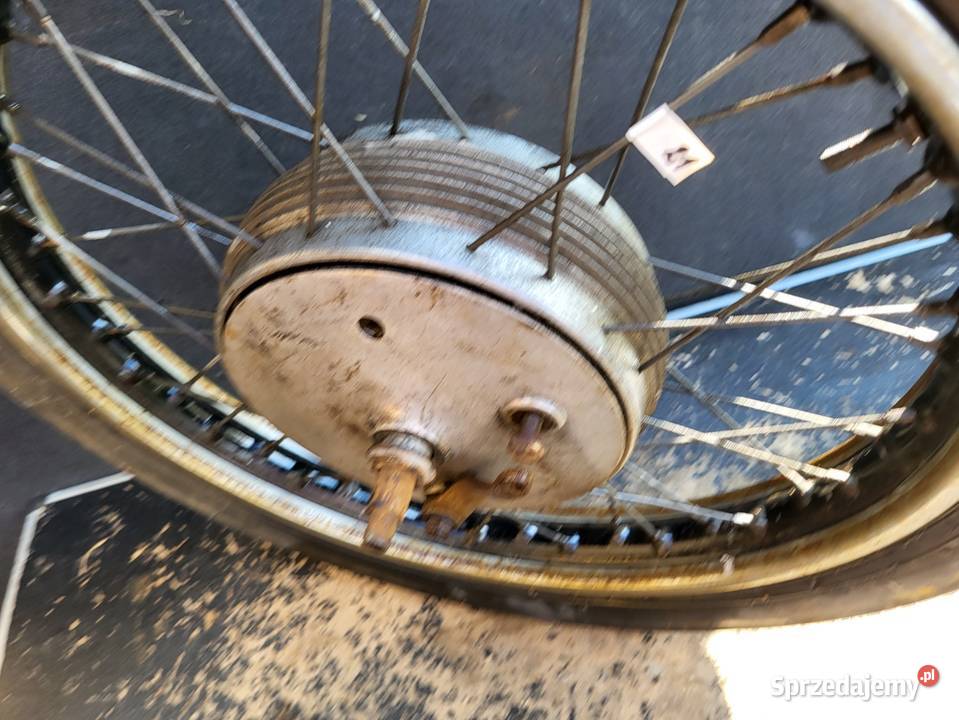 KOŁO PRZÓD ARIEL BSA TRIUMPH ADLER AJS ARDIE Motocyklowe