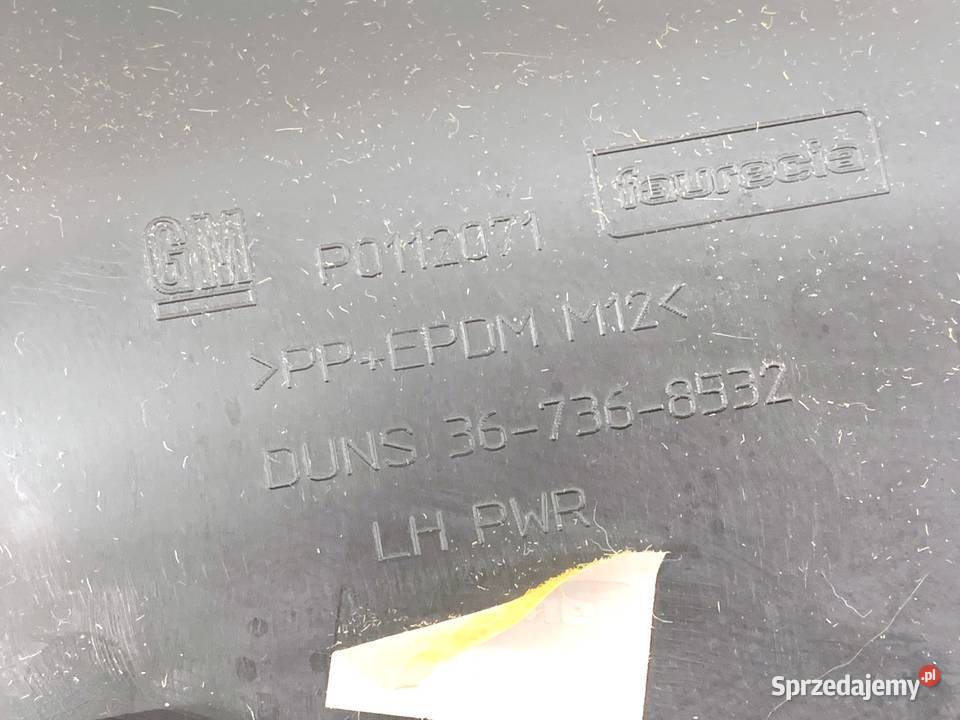 BOCZEK DRZWI LEWY PRZÓD OPEL CORSA D Hatchback osobowe