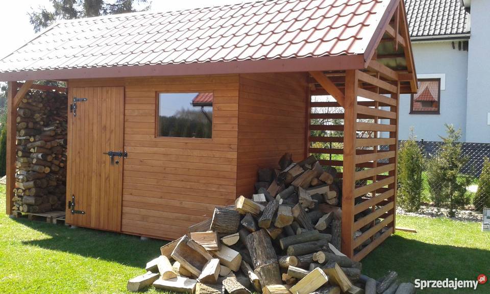 Więźba dachowa deski łaty krokwie altany Stary Uścimów