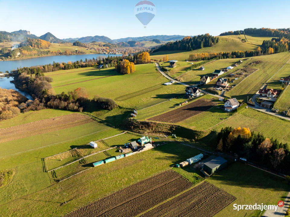 Dziaka budowlana z projektem w Niedzicy Niedzica