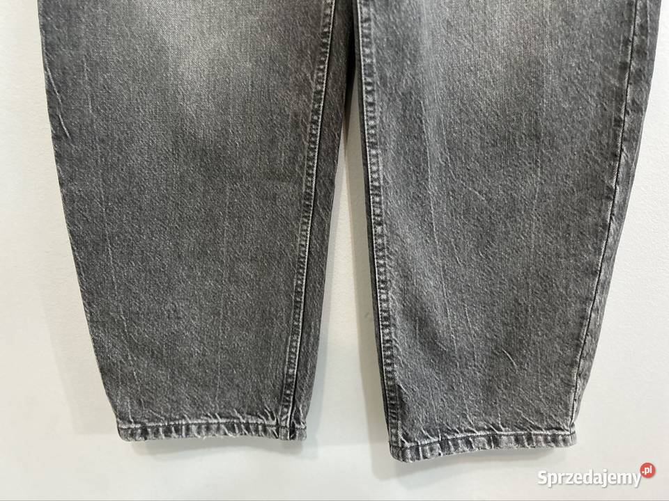 Spodnie baggy barel XS szerokie jeansy Wyszków