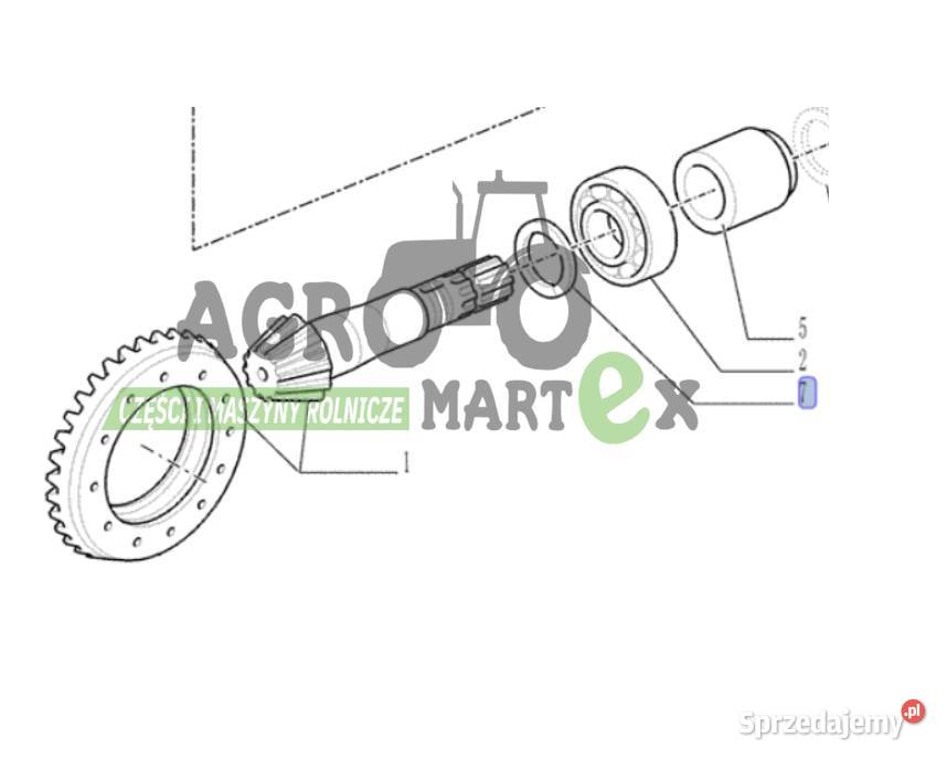 84219417 PODKŁADKA REGULACYJNA CNH Wichrów