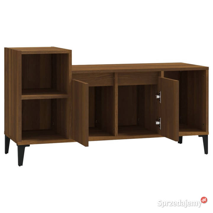 Szafka pod telewizor brązowy dąb 100x35x55 mazowieckie