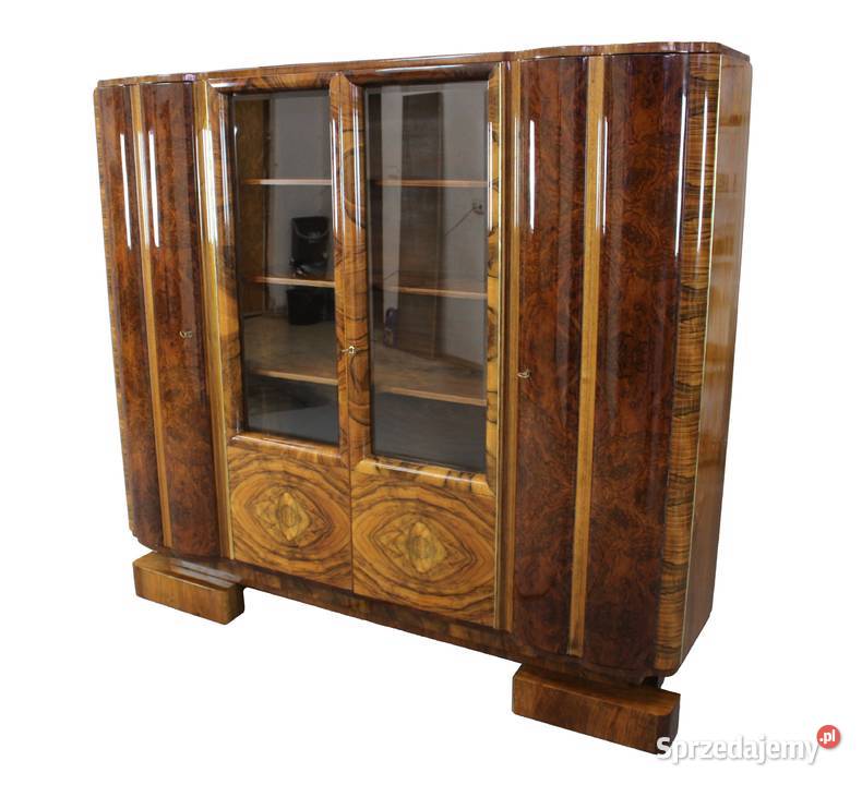 Ekskluzywna biblioteka art deco renowacji orzech Bydgoszcz sprzedam