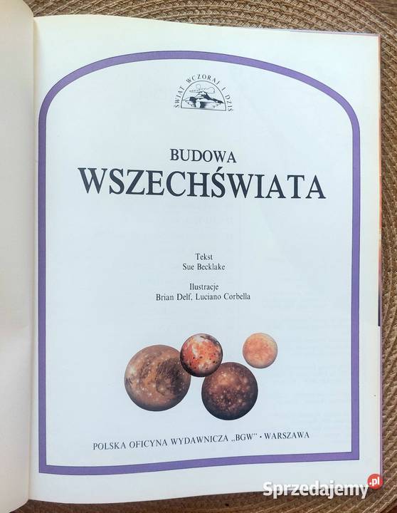 Książka Budowa Wszechświata Rok wydania 2003 Wrocław