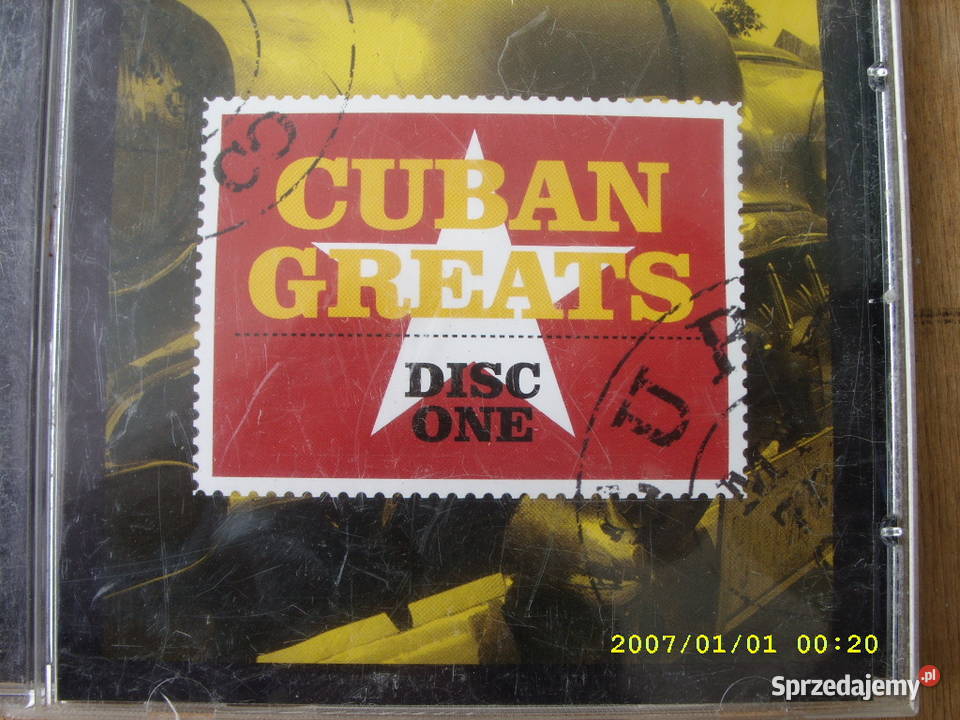 Dance CD CUBAN GREATSDISC ONE CD dolnośląskie Wołów