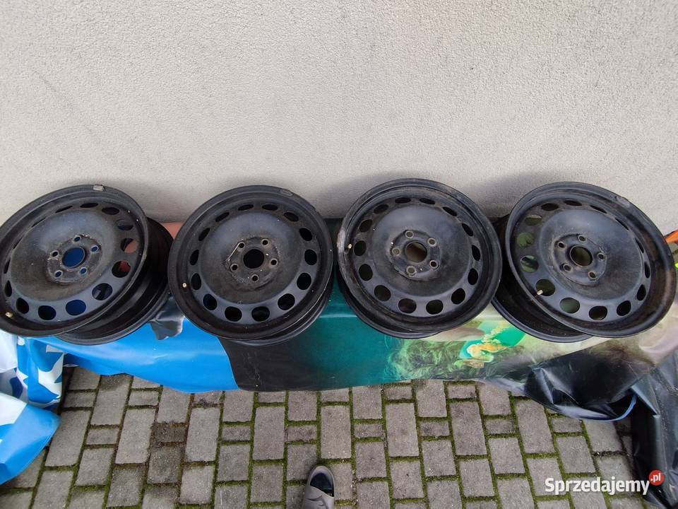 4 stalowe felgi VW 6Jx16 112 Libertów