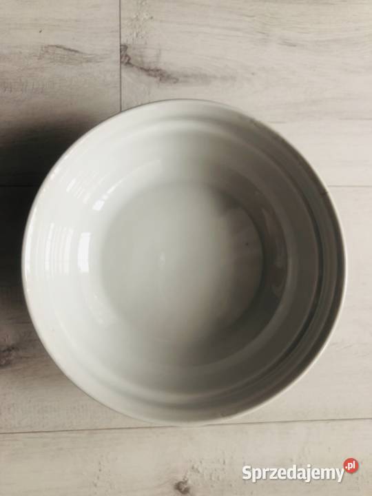 Misa miska porcelanowa PRL kwiaty Łódź