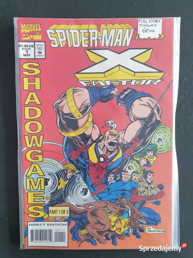 SpiderMan X Factor Shadow Games 3 komiksy Marvel