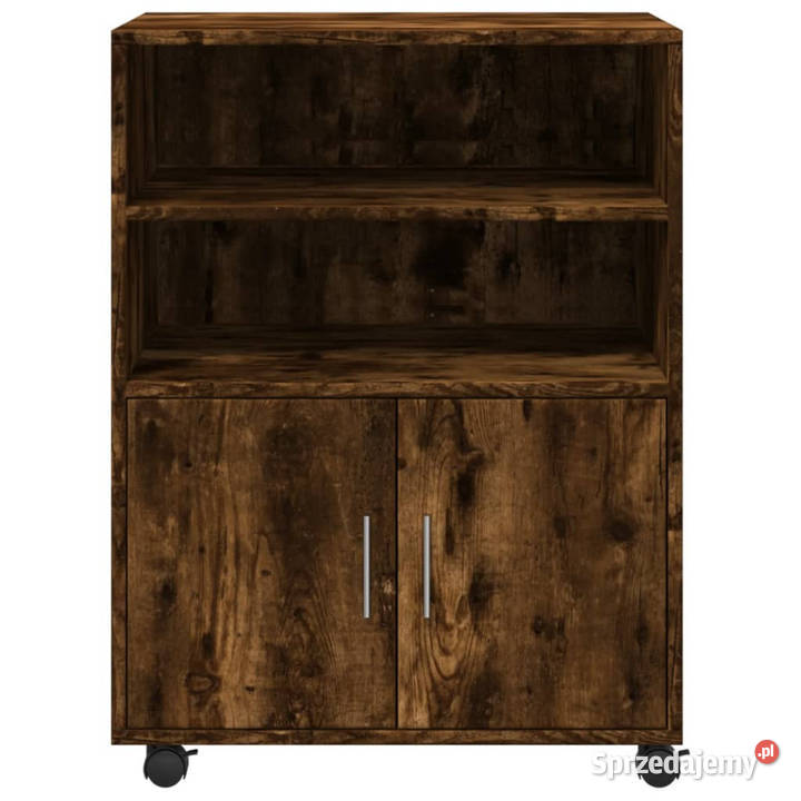 Szafka na kółkach przydymiony dąb 60x48x81