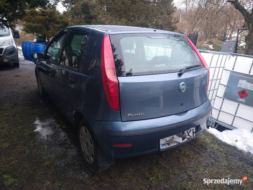Fiat Punto 2 12 60 Niebieski kod 408 2004r na