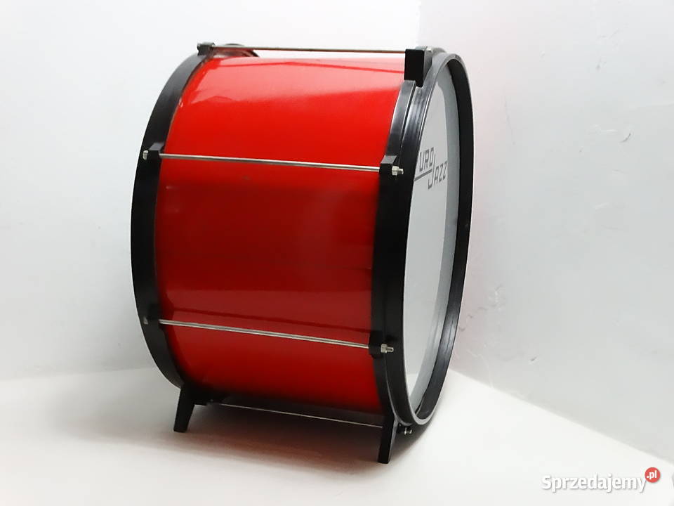 Czerwony Bęben Basy Centrala Instrument Muzyczny Biłgoraj