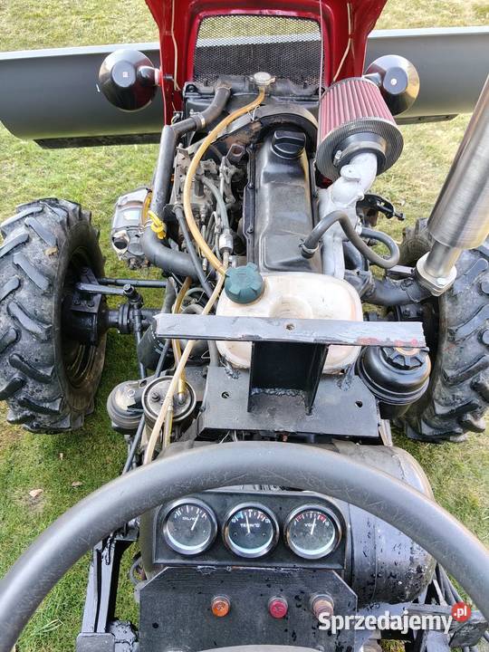 Traktorek sam 4x4 uaz 16d ciągnik pług Żywiec sprzedam