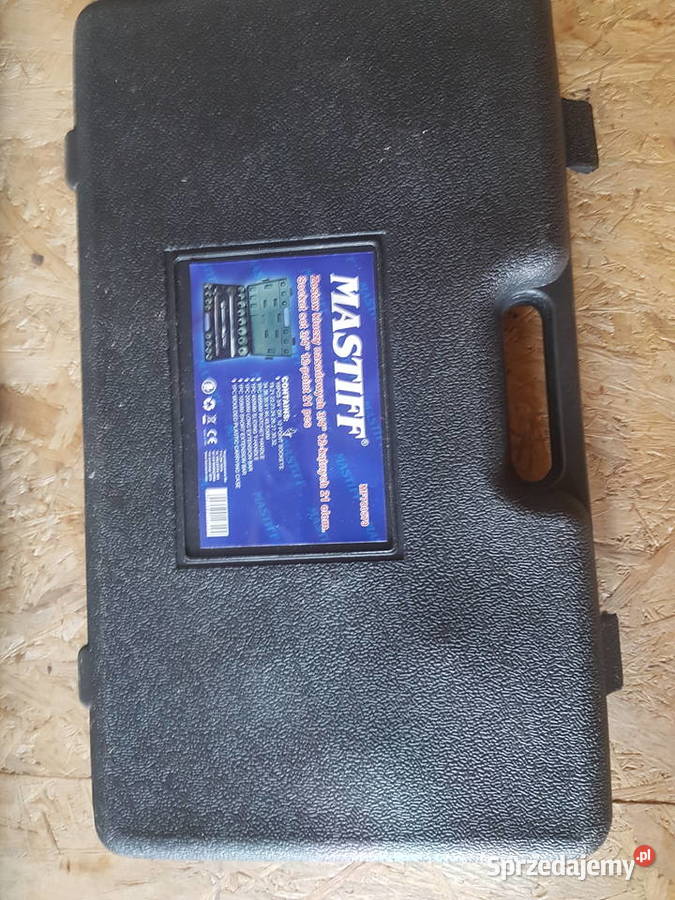 Zestaw kluczy nasadowych 12kątnych 21 el model wielkopolskie Głogowa