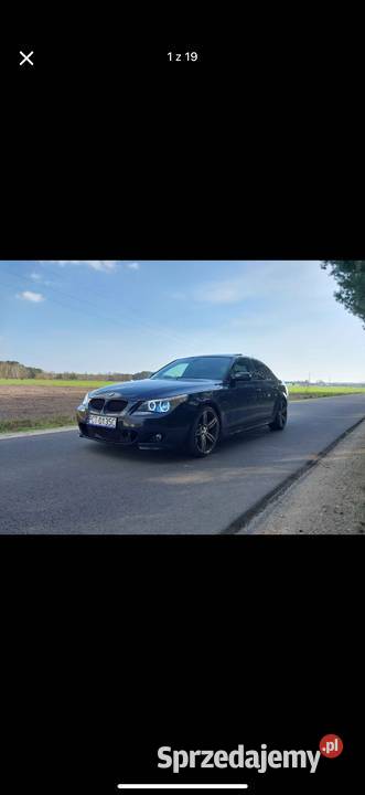 Bmw e60 m pakiet bogate wyposażenie Płoty