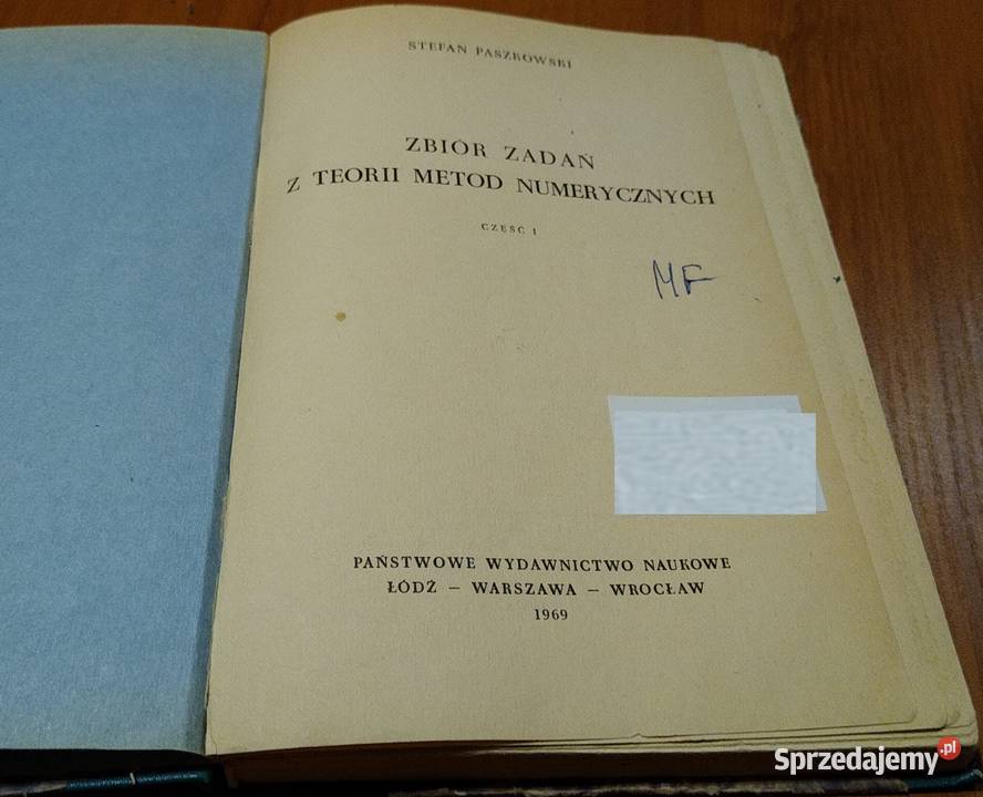 Zbiór zadań z teorii metod numerycznych 1 Stefan Książki naukowe i popularnonaukowe Kultura i Rozrywka