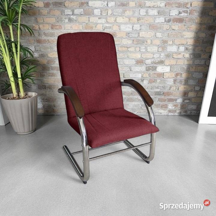 Fotel finka na metalowym stelażu różne kolory Tarchały Małe